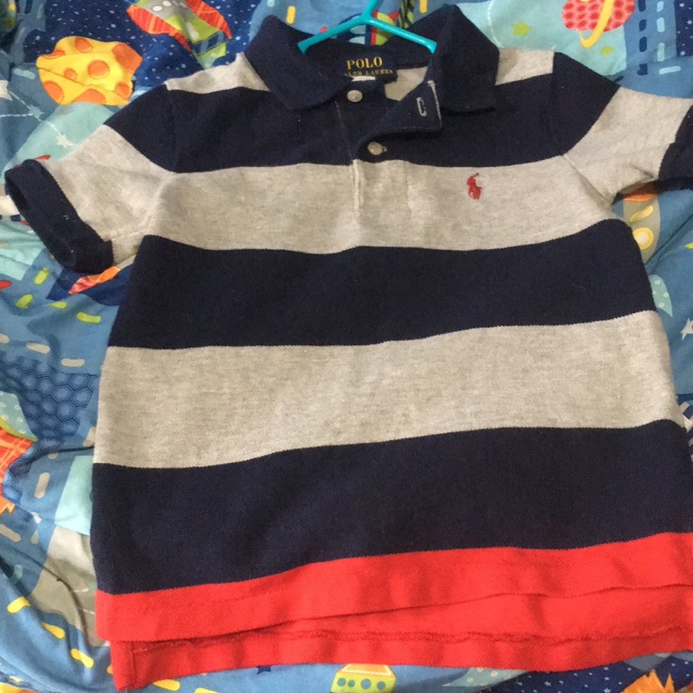 Little boy polo